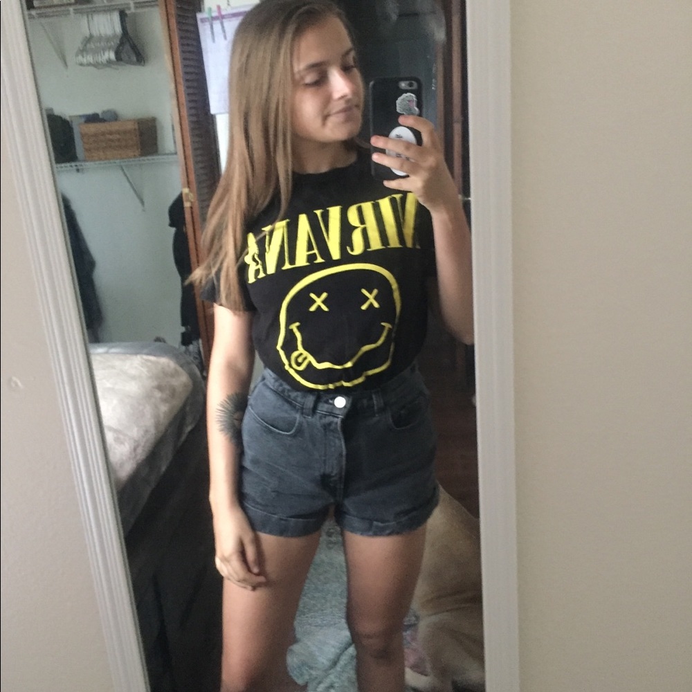 (SOLD)classic nirvana tee shirt